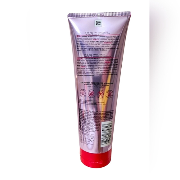 L'oreal Paris Sulfate Free Moisture Shampoo for Colour Treated Hair 325ml - Picture 2 of 2